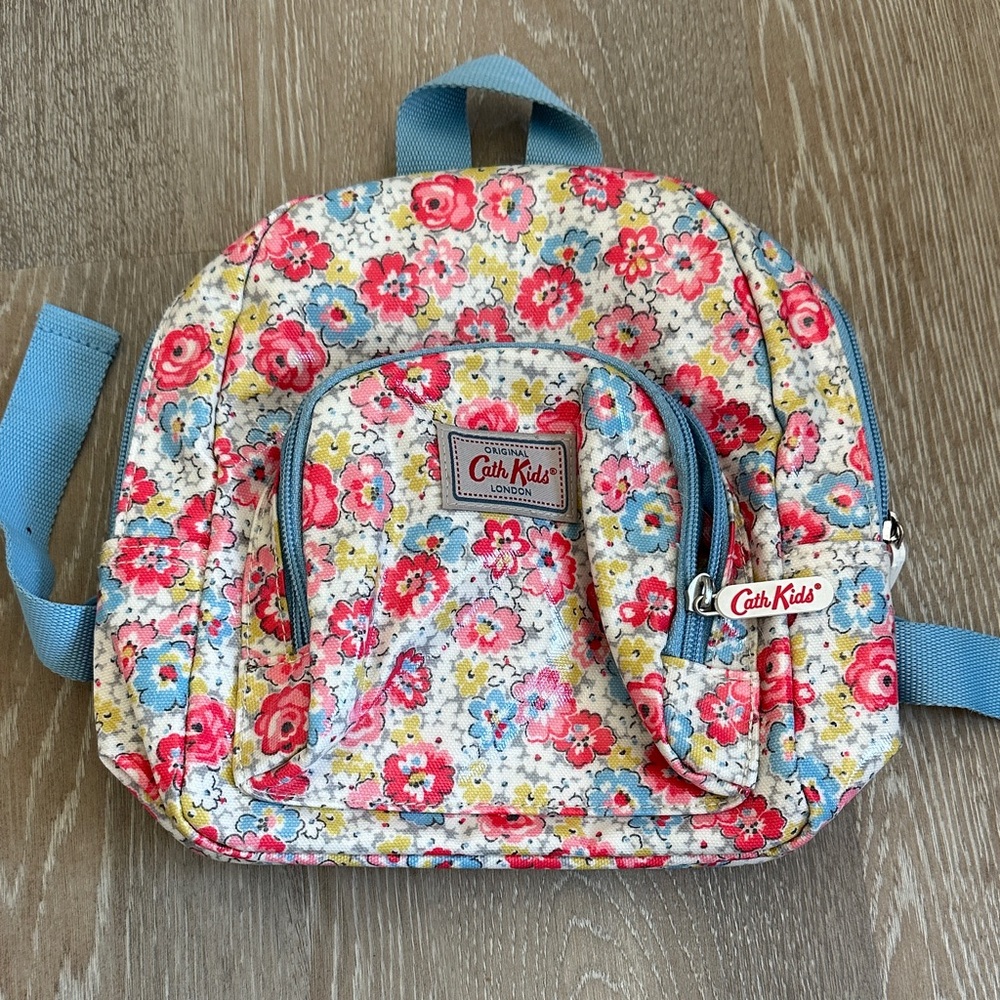 Cath Kidston Kids Floral Backpack - Pink, Blue, and Yellow